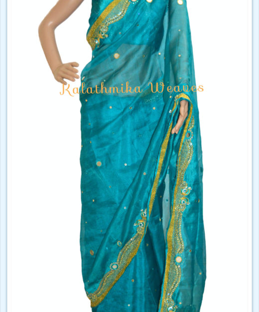 blue-tissue-kota-saree-2